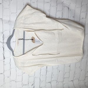 NWT prana ocupas popover top in soft white